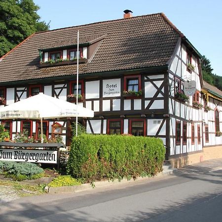 Hotel Zum Buergergarten Stolberg  Екстер'єр фото