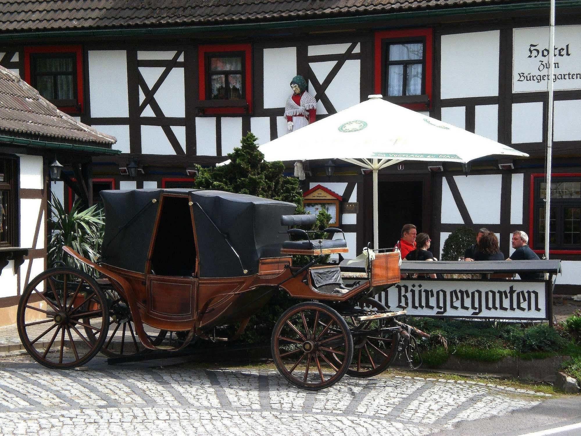 Hotel Zum Buergergarten Stolberg  Екстер'єр фото