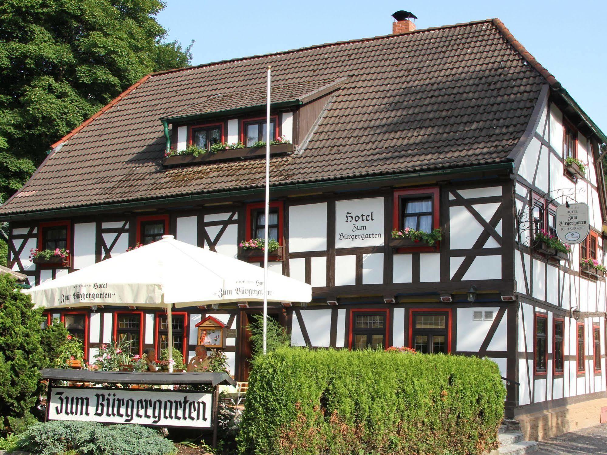 Hotel Zum Buergergarten Stolberg  Екстер'єр фото